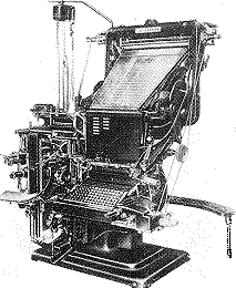 Linotype zetmachine